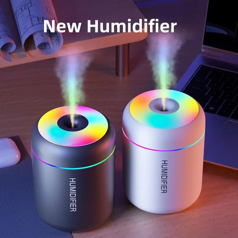 Revitalize Your Space with the 180ML Mini USB Aroma Diffuser and Ultrasonic Humidifier - Perfect for Home, Office, and Car!