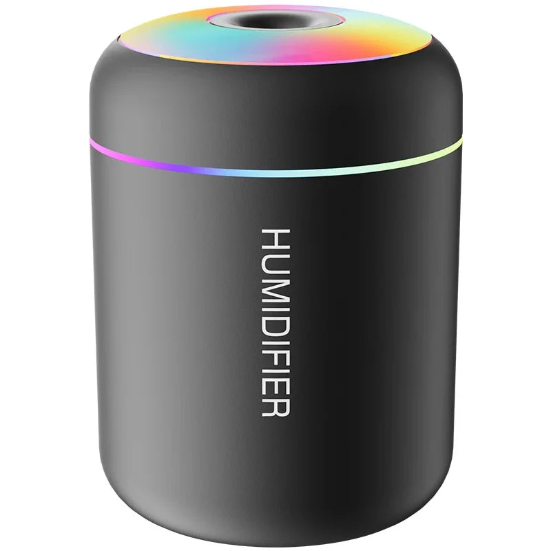 Revitalize Your Space with the 180ML Mini USB Aroma Diffuser and Ultrasonic Humidifier - Perfect for Home, Office, and Car!