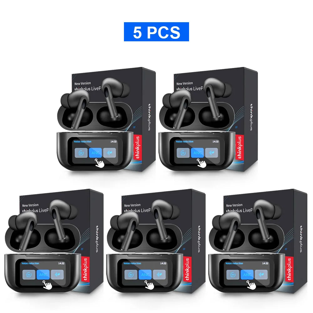 Experience Unmatched Sound Quality with Original Wireless Bluetooth Earphones - ANC Noise Reduction, HD Mic for Clear Calls, and LED Touch Screen Control