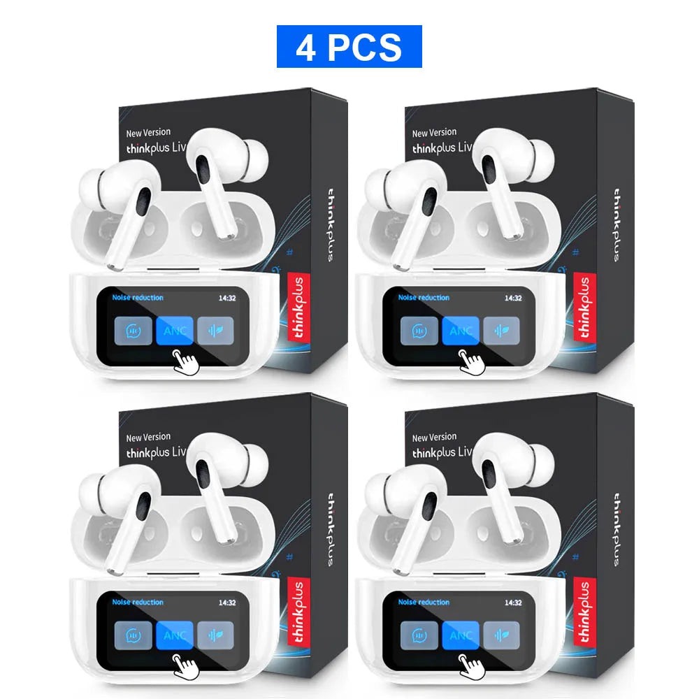 Experience Unmatched Sound Quality with Original Wireless Bluetooth Earphones - ANC Noise Reduction, HD Mic for Clear Calls, and LED Touch Screen Control