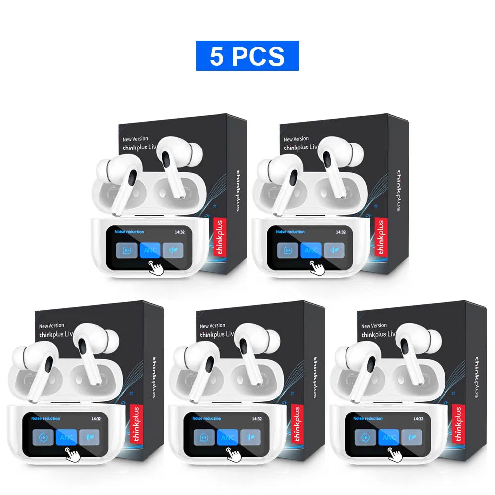 Experience Unmatched Sound Quality with Original Wireless Bluetooth Earphones - ANC Noise Reduction, HD Mic for Clear Calls, and LED Touch Screen Control