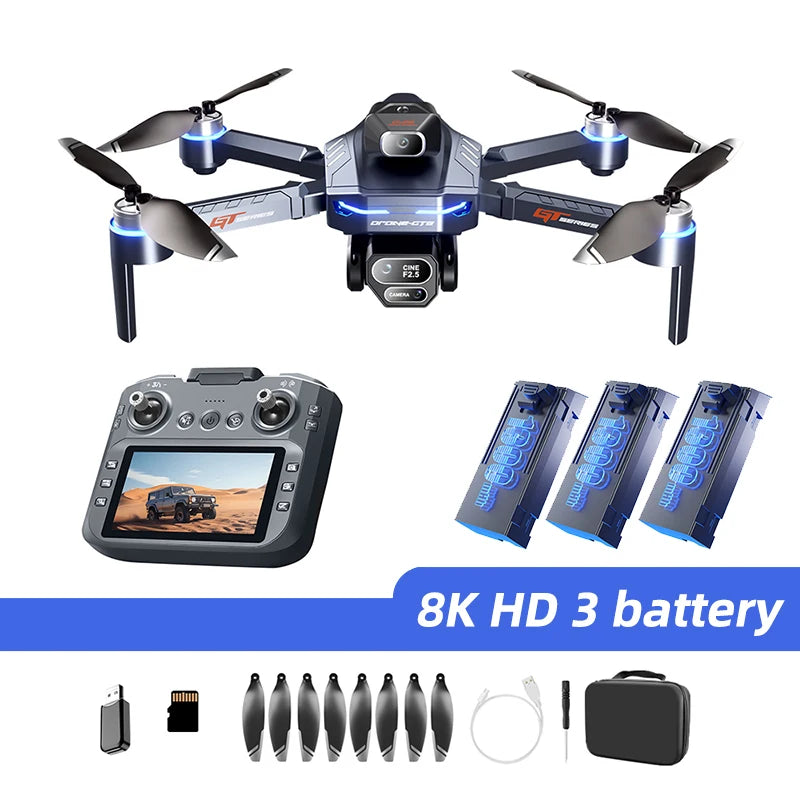 Experience Cutting-Edge Aerial Photography with the Xiaomi GT8 Drone: 8K Dual Camera, Brushless Motor, and 5G WiFi Connectivity