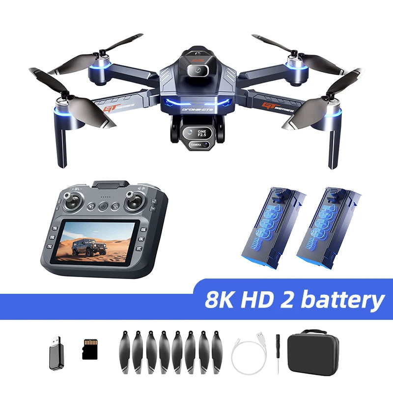 Experience Cutting-Edge Aerial Photography with the Xiaomi GT8 Drone: 8K Dual Camera, Brushless Motor, and 5G WiFi Connectivity