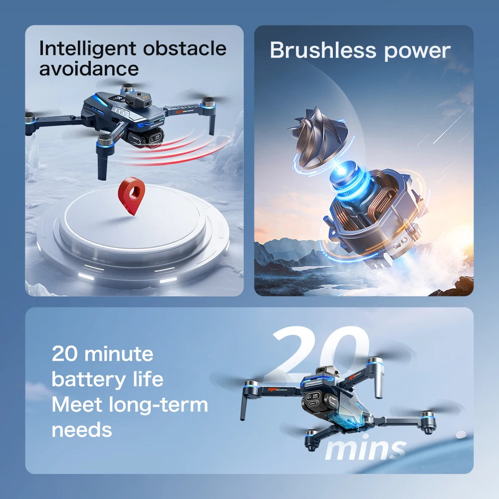 Experience Cutting-Edge Aerial Photography with the Xiaomi GT8 Drone: 8K Dual Camera, Brushless Motor, and 5G WiFi Connectivity